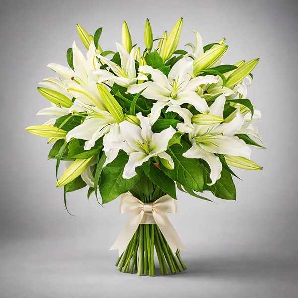 Букет из лилий